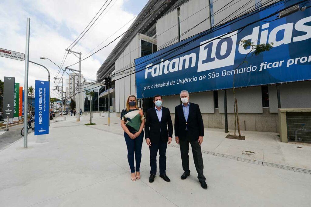 Covid-19: SBC Orlando Morando anuncia inauguração do Hospital de Urgência