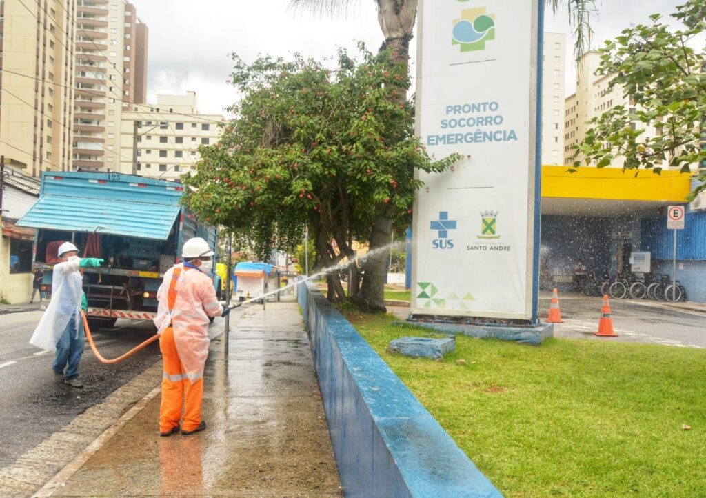 Com aumento de casos de Coronavírus, Semasa Reforça Desinfecção