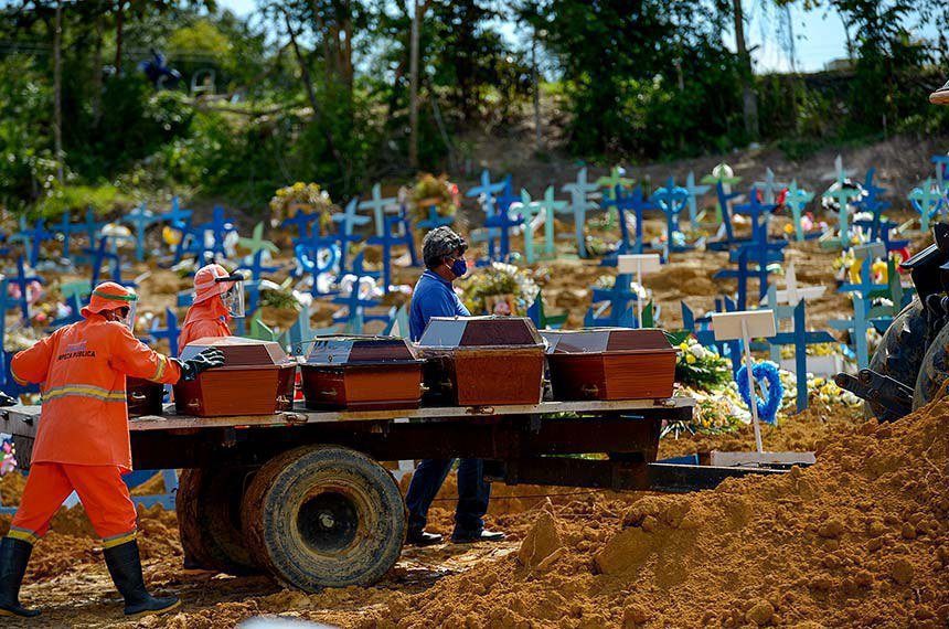 Covid-19: Brasil segue com mais de 2 mil mortos num único dia