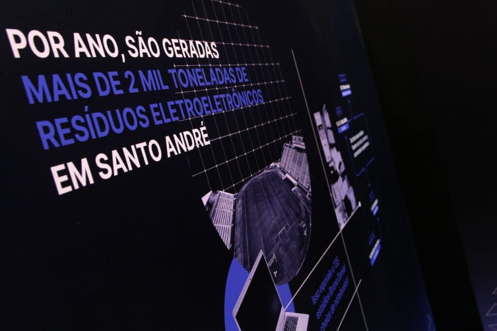 Santo André inaugura Estação de Coleta de Eletroeletrônicos no Atrium Shopping