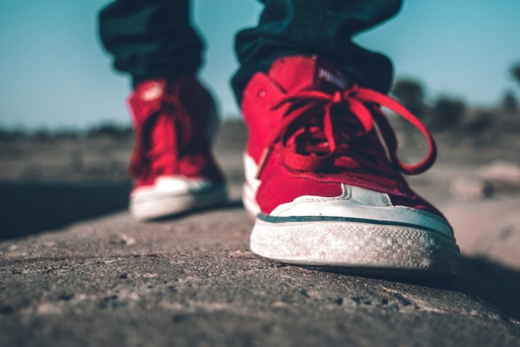 Tenis Vermelho