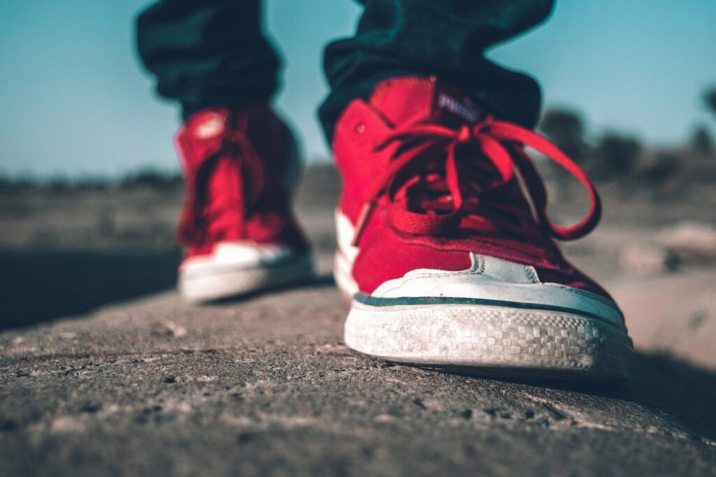 Tenis Vermelho Masculino