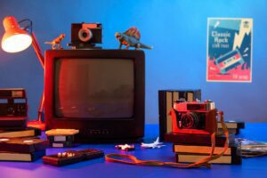 Embalagem Vhs Retro Dentro De Casa