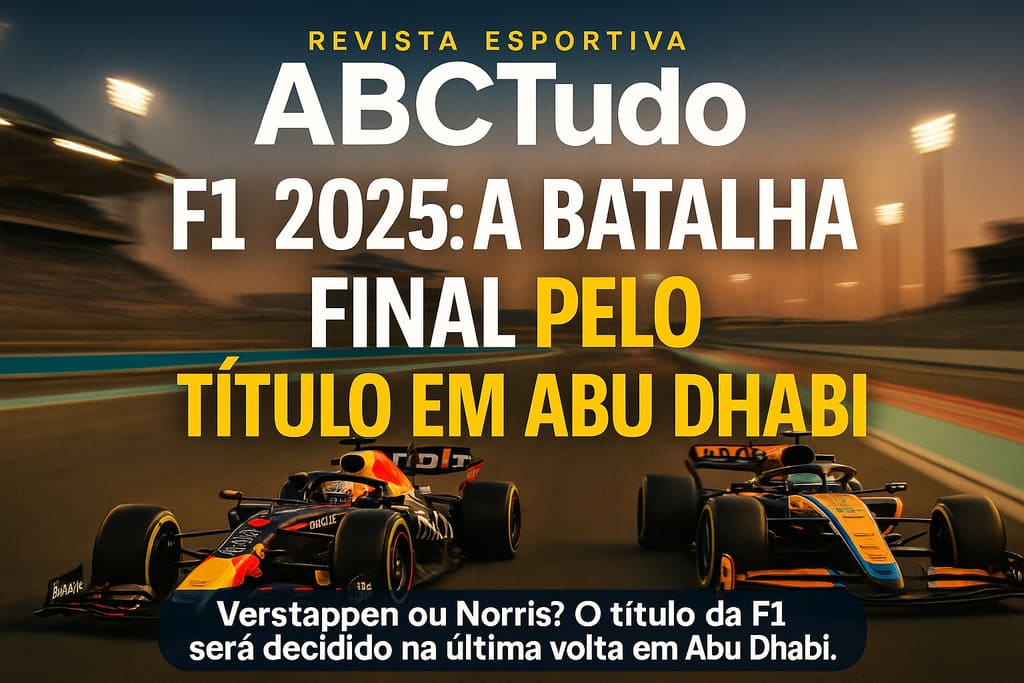 F1 2025: A Batalha Final pelo Título em Abu Dhabi
