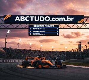 F1 em Interlagos: Norris Pole! Verstappen Longe?