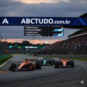 F1: McLaren domina; Bortoleto choca Interlagos F1: McLaren domina; Bortoleto choca Interlagos