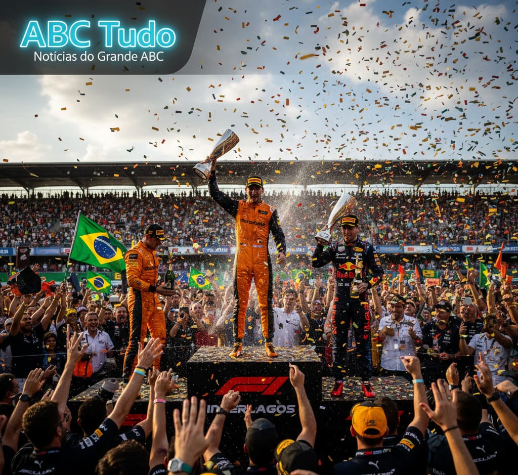 INTERLAGOS É ÉPICO! NORRIS VENCE, VERSTAPPEN ARRASA!