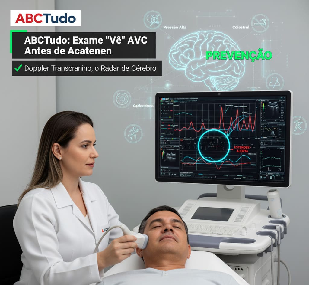 O Exame que 'Vê' o AVC Antes de Acontecer