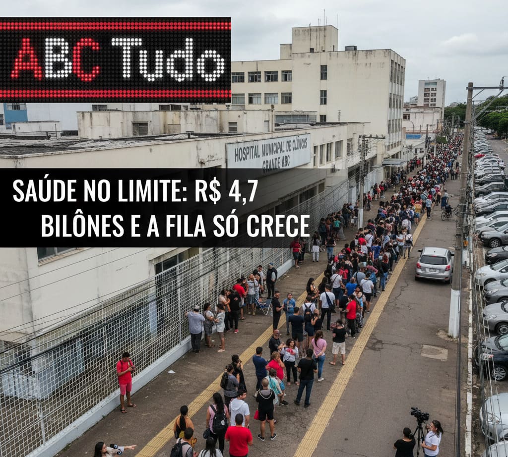 R$ 4,7 Bilhões na Saúde do ABC. A Fila da UPA vai acabar?
