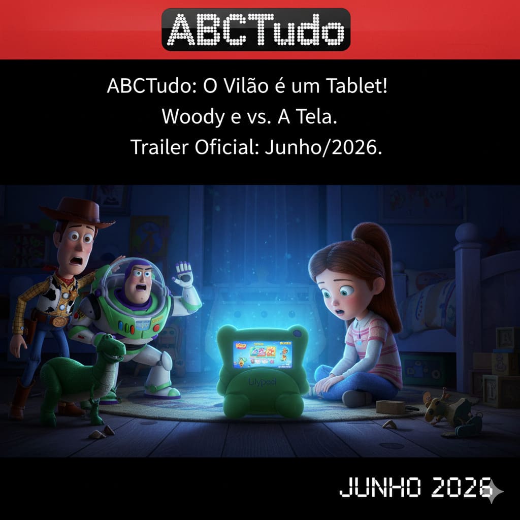 Toy Story 5 - O Vilão vem ai... e ele é... Um Tablet!