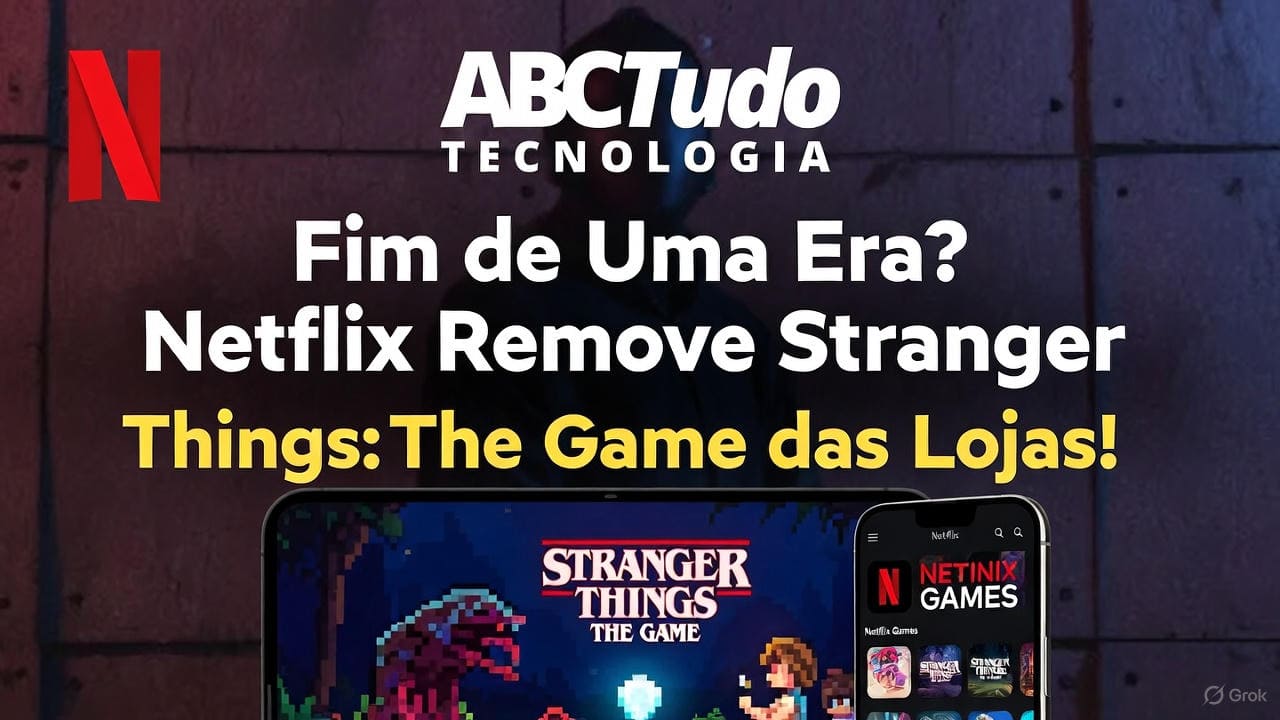 Fim de Uma Era? Netflix Remove Stranger Things: The Game das Lojas!