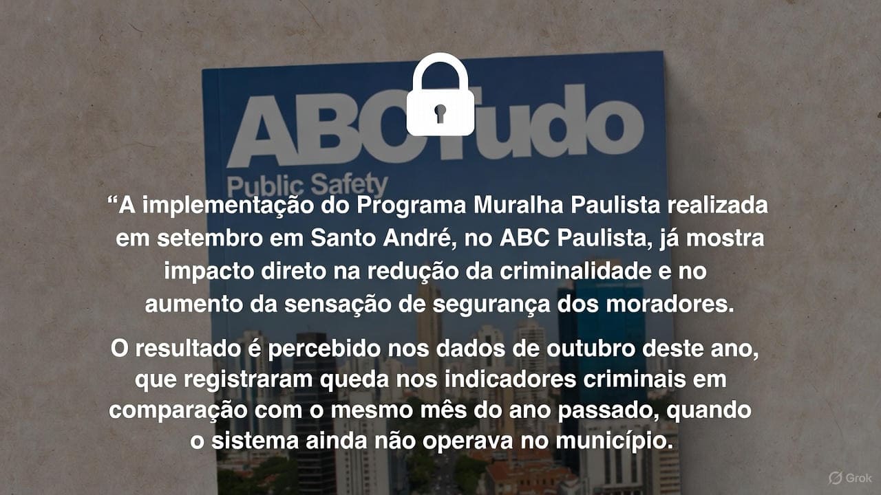 Muralha Paulista: O Fim do Crime em Santo André?