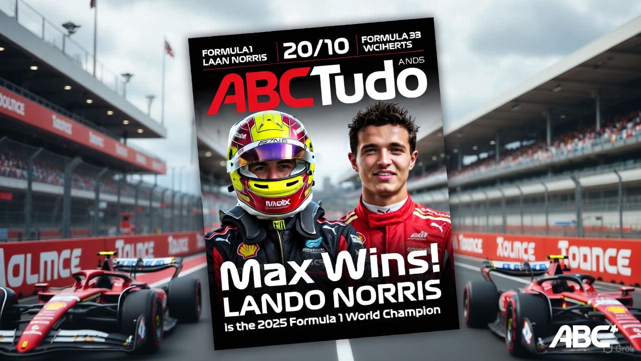 Verstappen Ganha, Mas Norris é Campeão da F1!