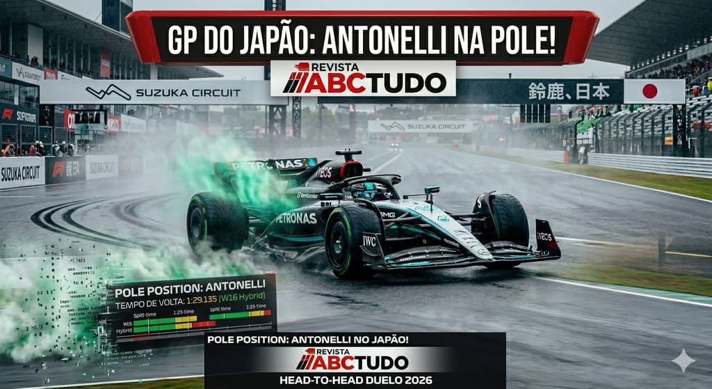 Antonelli Grande em cima de  Veteranos e Leva Pole no Japão!