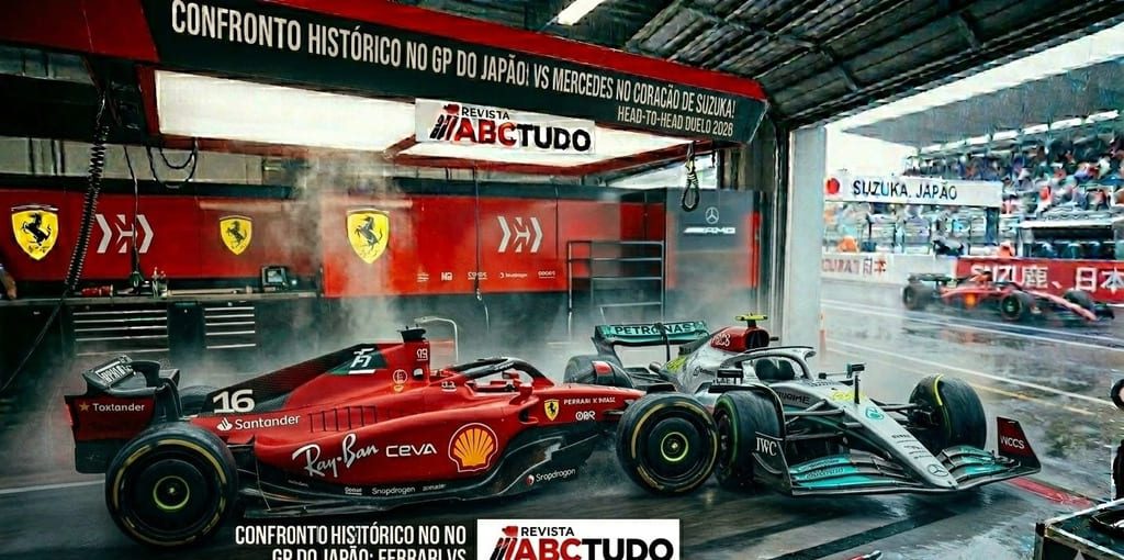 Ferrari vai para Cima: Mercedes na Mira no Japão!