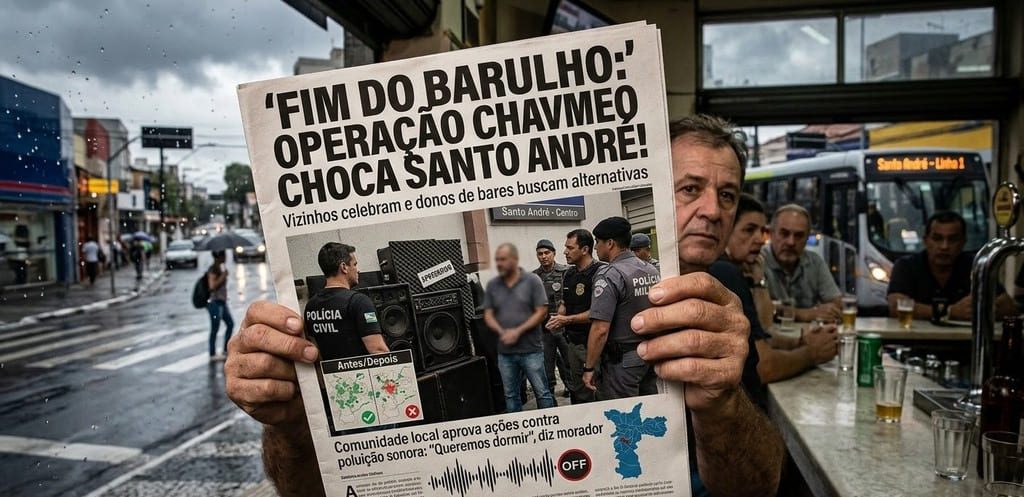 Fim do Barulho: Operação Choca Santo André!