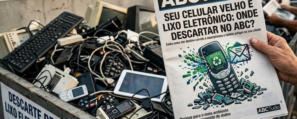 Seu Celular Velho lixo Eletrônico no ABC? Pare Agora!