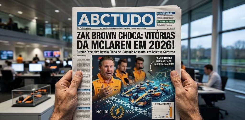 Zak Brown Choca: Vitórias da McLaren em 2026!