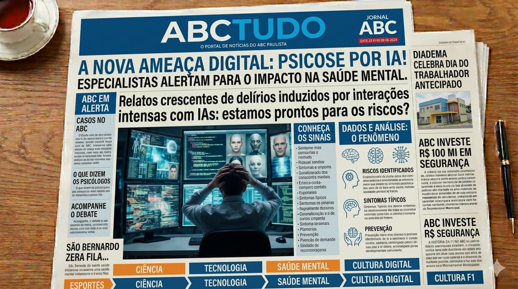 A Verdade Sobre a "Psicose por IA": O Alerta que Ninguém te Conta