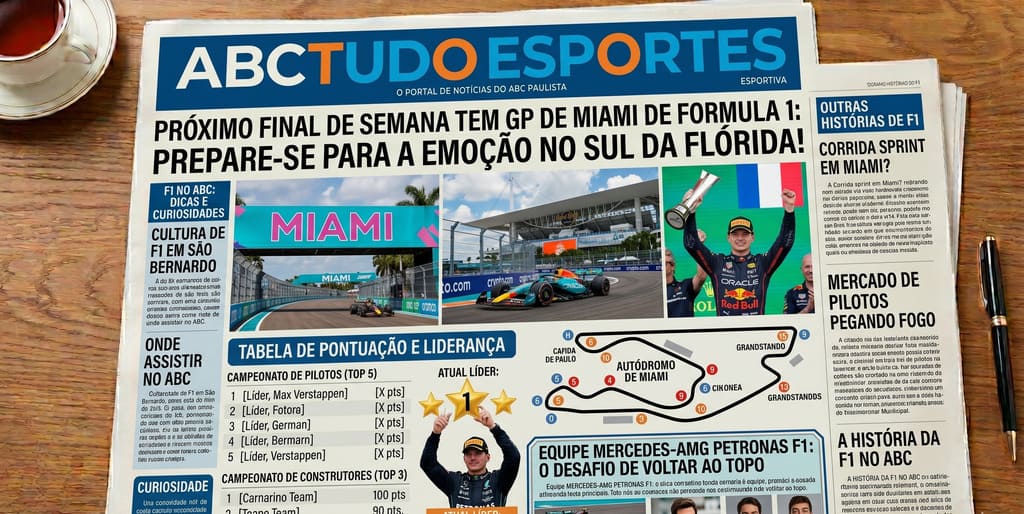 F1 Volta em Miami: O Que Você Não Pode Perder