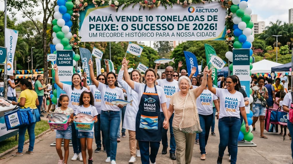 Mauá Vende 10 Toneladas de Peixe: O Sucesso de 2026!