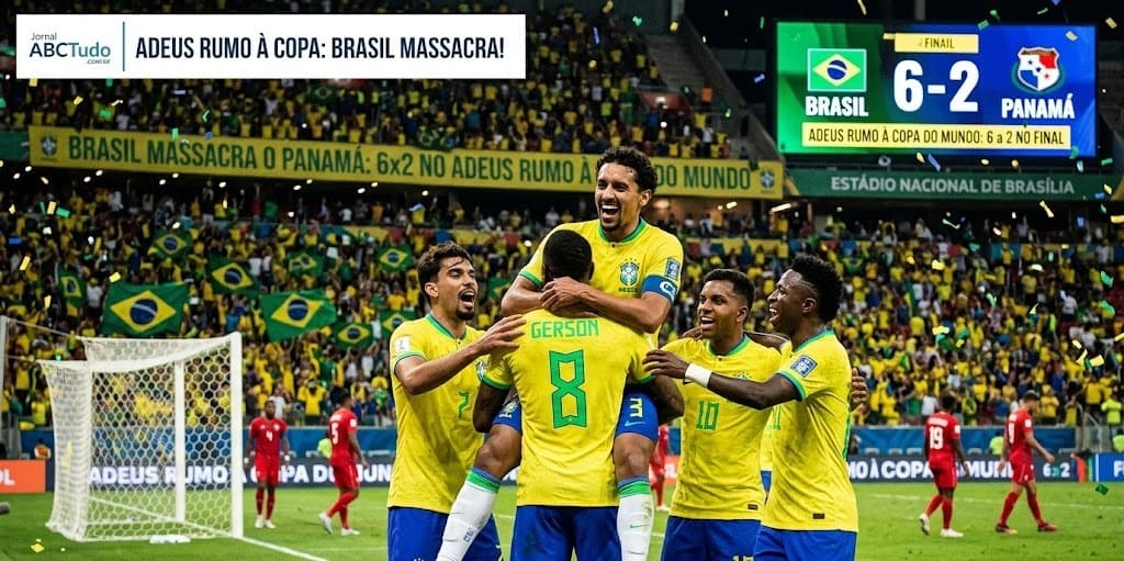 Brasil Massacra o Panamá: 6 a 2 no Adeus rumo à Copa