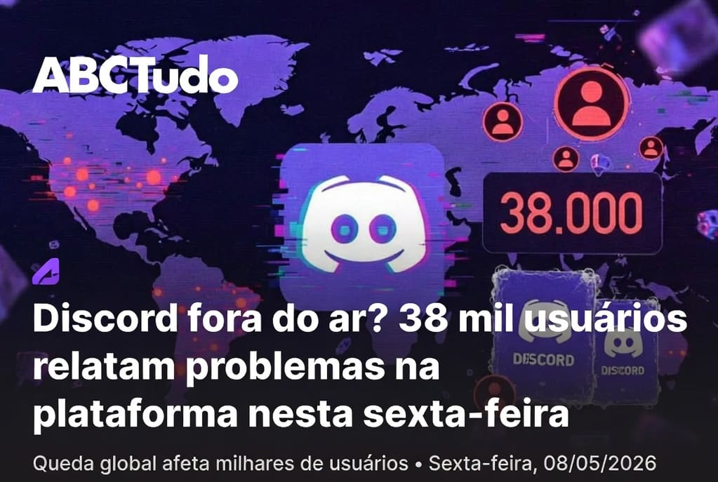 Discord Fora do Ar? Veja o Motivo do Apagão!