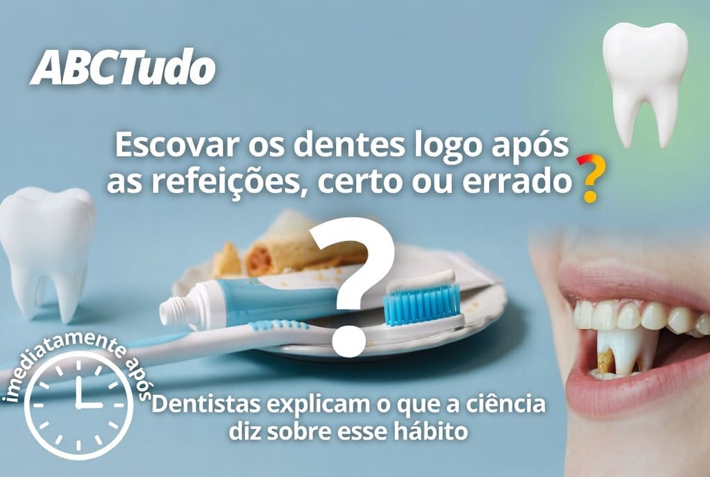 Escovar os Dentes Após Comer Destrói Seu Sorriso?