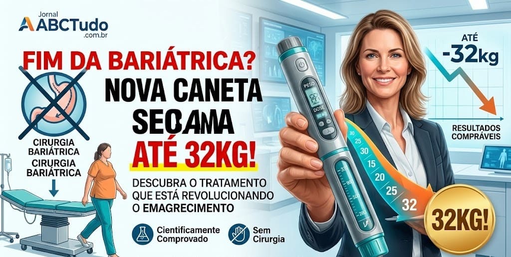 Fim da Bariátrica? Nova Caneta Seca Até 32kg!