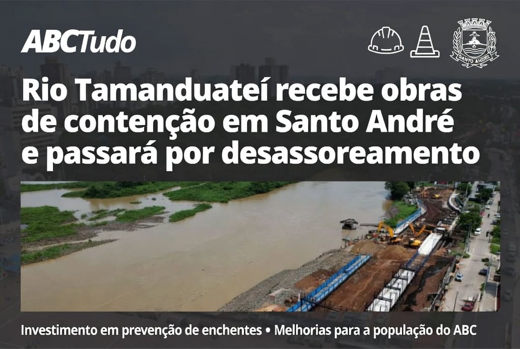 Fim das Enchentes? Obras Mudam Rio Tamanduateí!