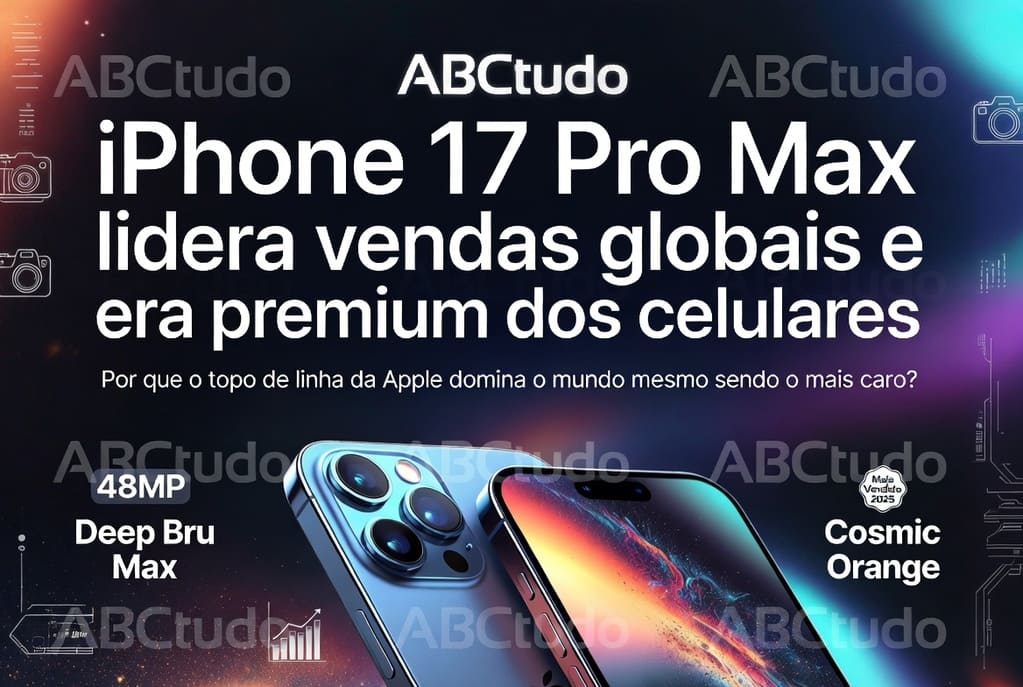 iPhone 17 Pro Max é o Mais Vendido do Mundo: Entenda o Porquê!