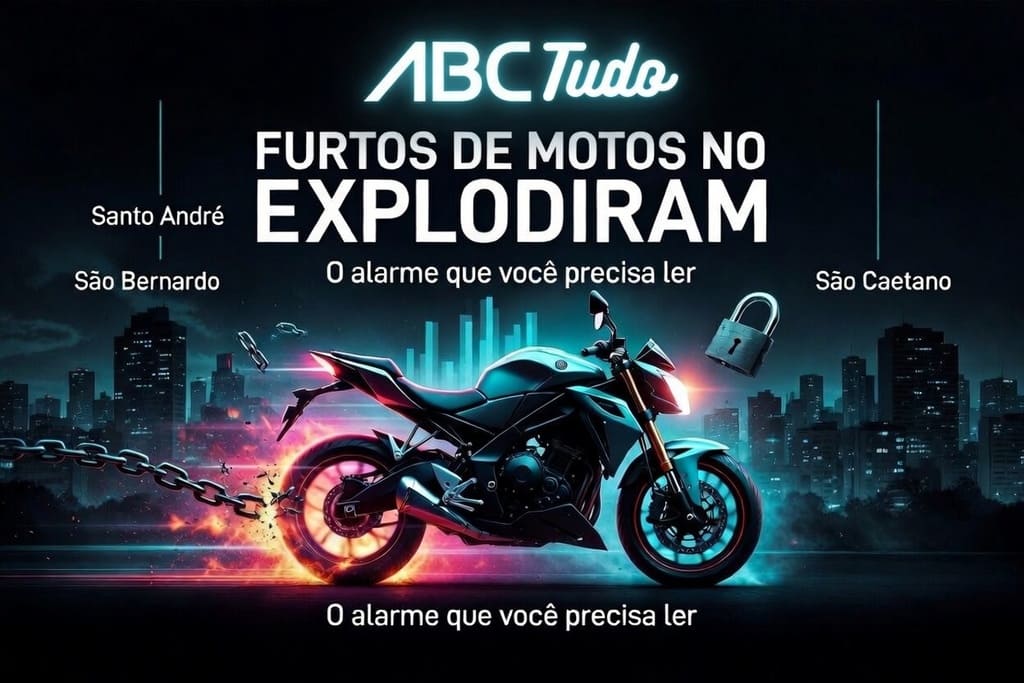 Motos no ABC: O Roubo que vai levar a sua hoje!