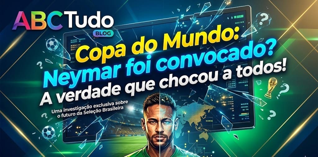 Neymar foi convocado? A verdade que chocou a todos!