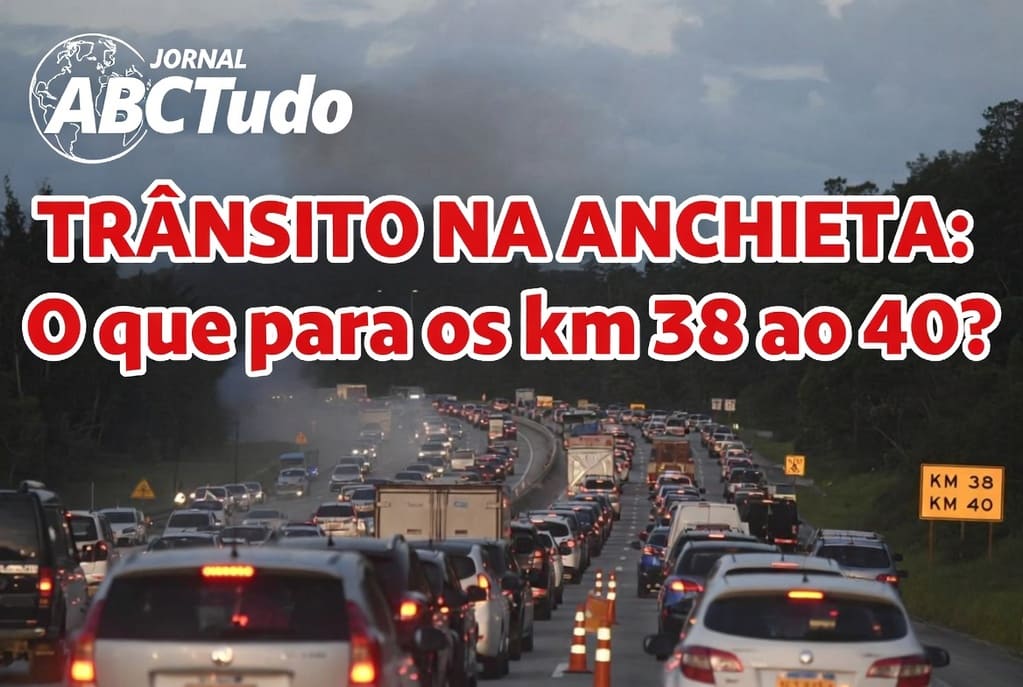 Trânsito na Anchieta: O que param os km 38 ao 40?