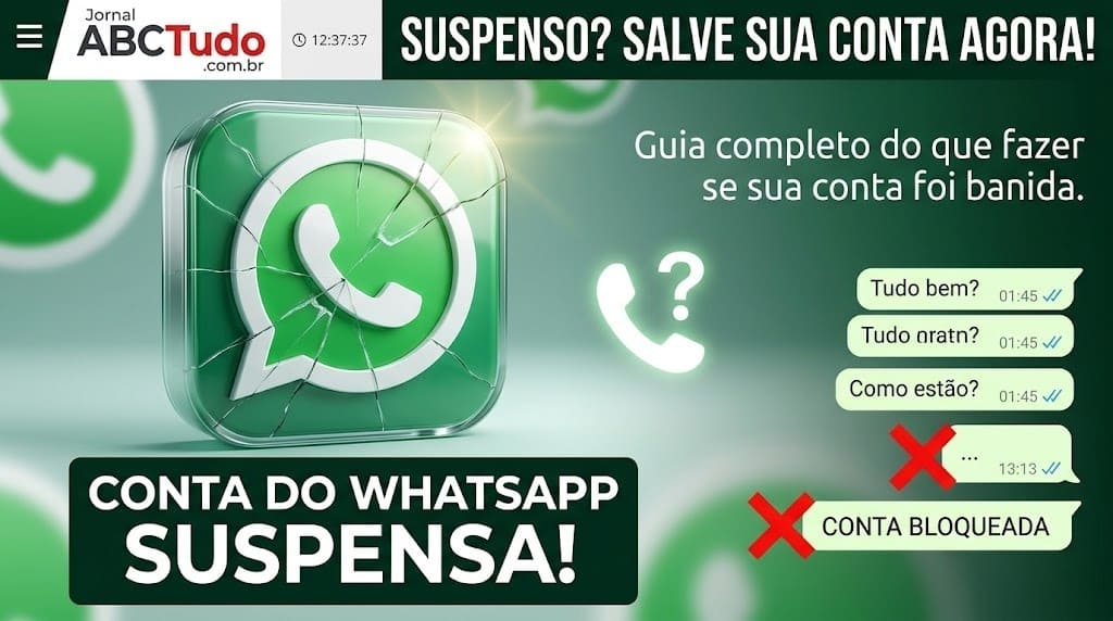 WhatsApp Suspenso? Salve Sua Conta Agora