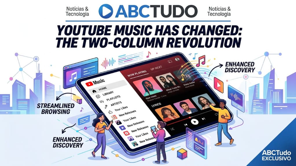YouTube Music Mudou: A Revolução das Duas Colunas!