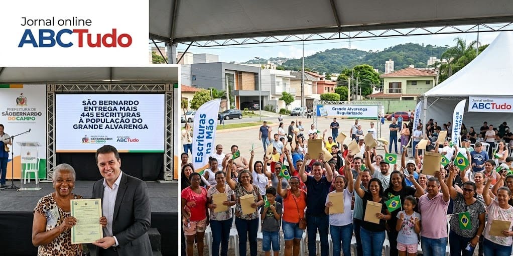 445 escrituras: São Bernardo Devolve o Que Era Seu