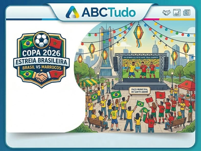 Brasil x Marrocos no Paço de Santo André? Descubra!