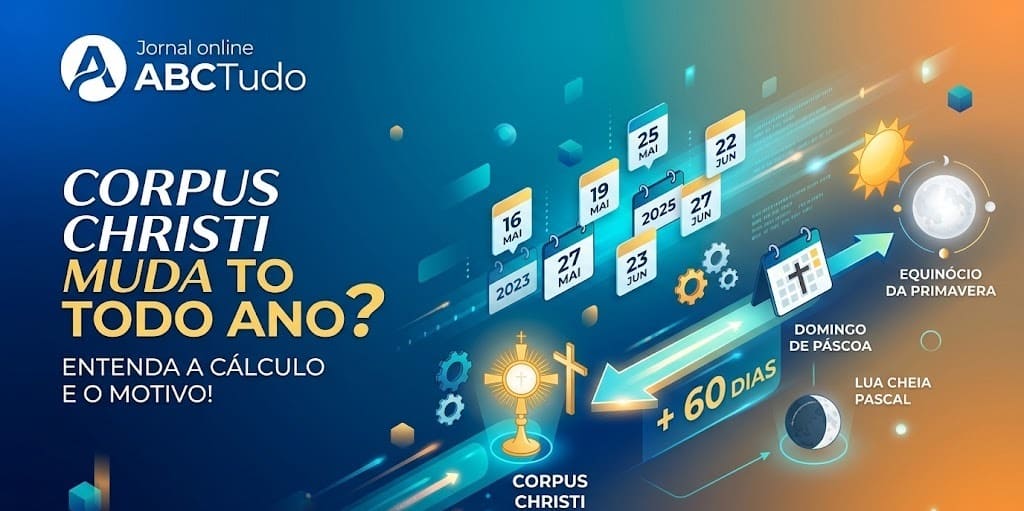 Corpus Christi muda todo ano: Saiba por que agora!