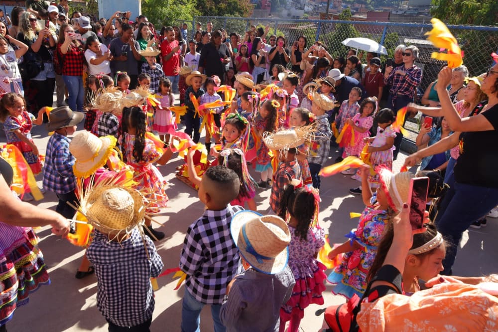 Festa junina em Mauá une 48 escolas com megafesta!