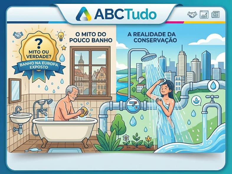 Mito ou verdade? O banho diário na Europa exposto!