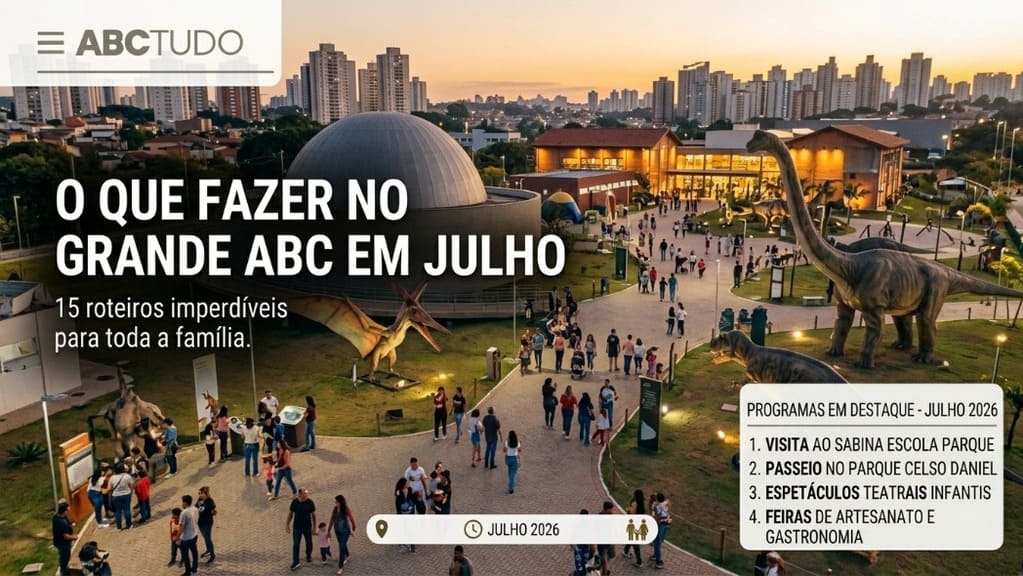 O Que Fazer no Grande ABC em Julho 2026: 15 Programas Imperdíveis para Toda a Família