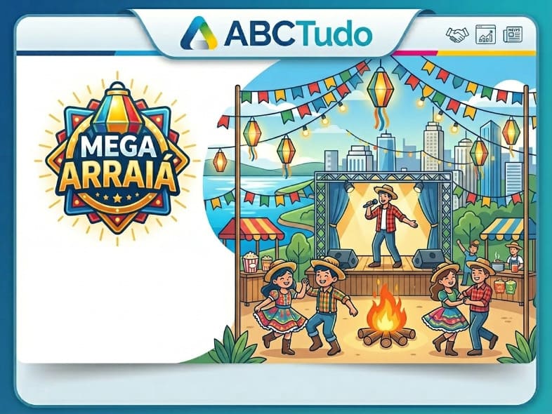 São Bernardo lança mega Arraiá com shows gratuitos!