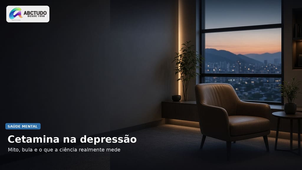 Depressão Resistente - Ketamina