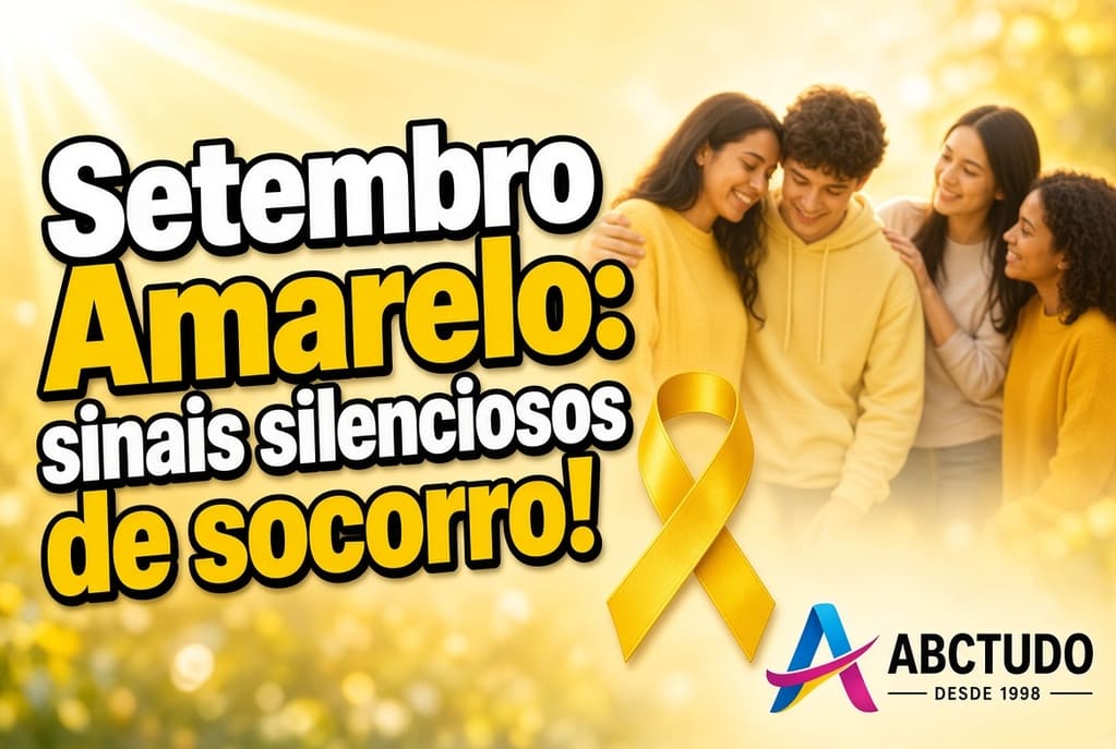 Setembro Amarelo: sinais silenciosos de socorro!