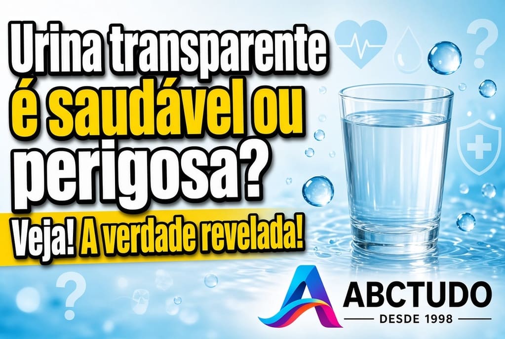 Urina transparente é saudável ou perigosa? Veja!