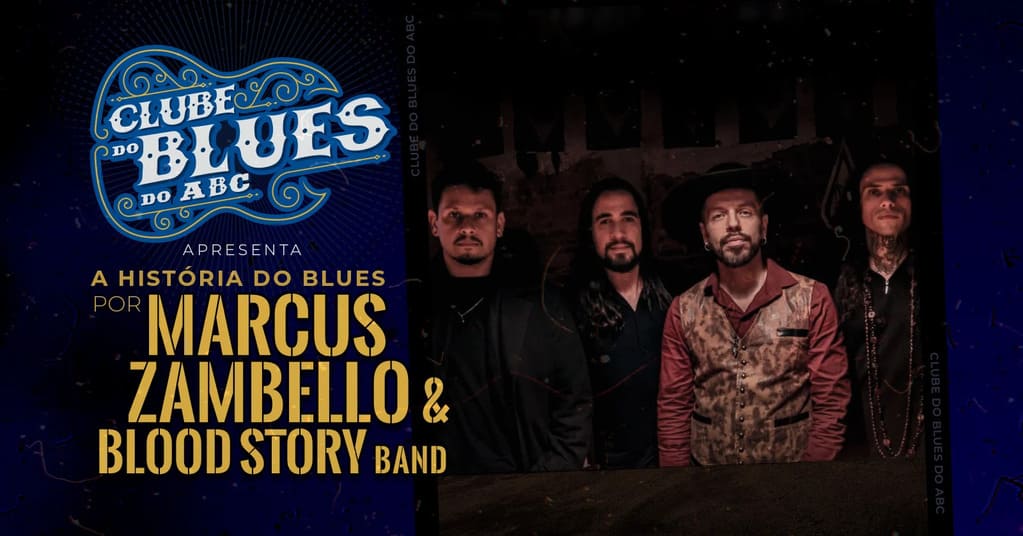 Clube do Blues estreia no ABC com show solidário!