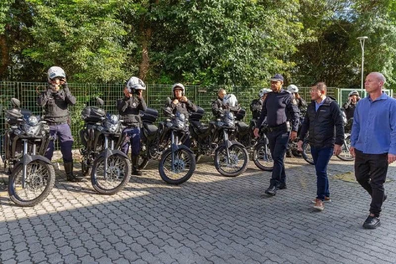 Diadema reforça GCM com 12 motos potentes! Veja