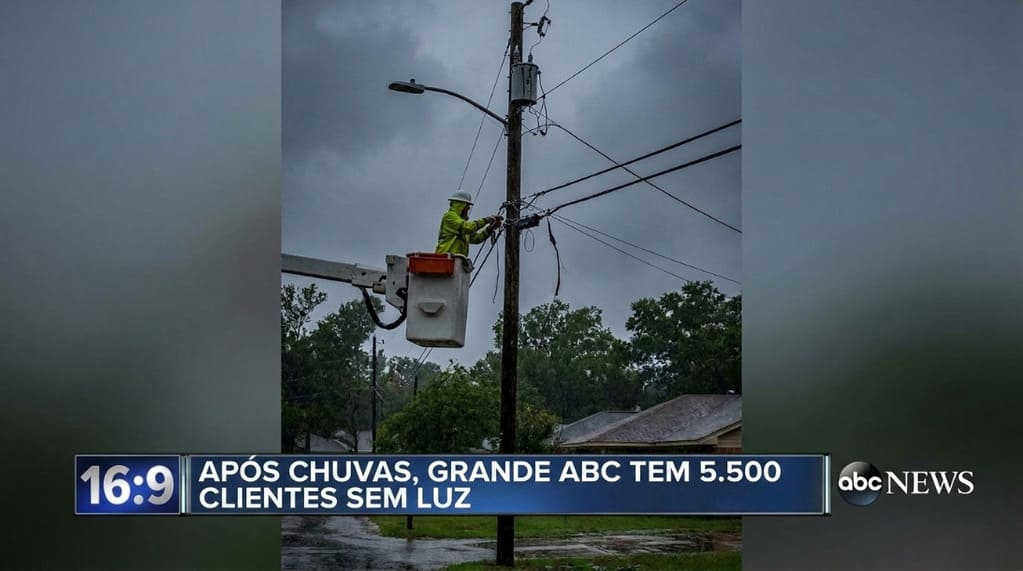 Falta de luz atinge 5,5 mil imóveis no Grande ABC!